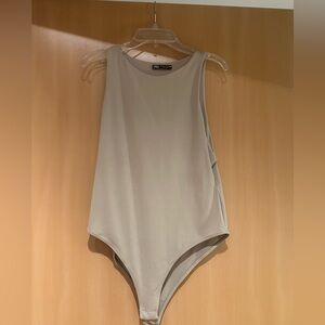 Zara olive green bodysuit